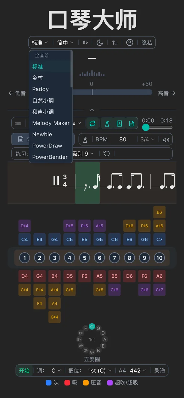 多调与调音