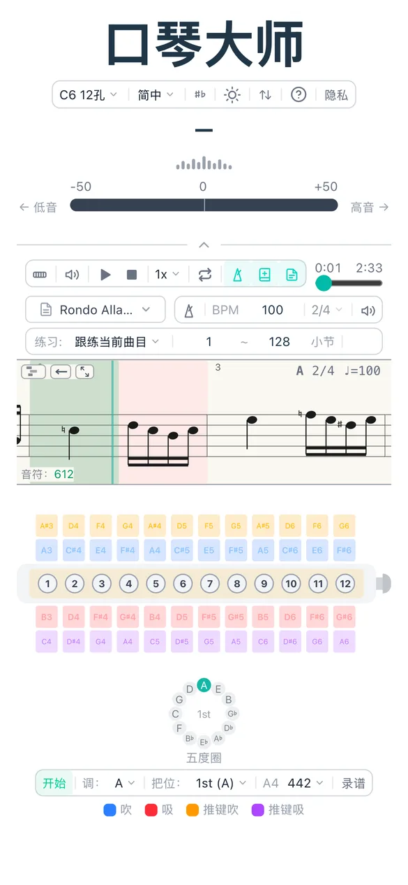 tuning.chromatic